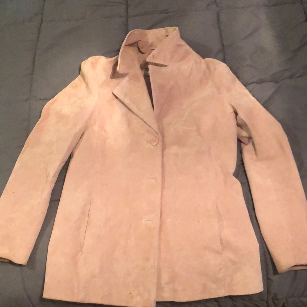 Wilson Leather Pink Coat